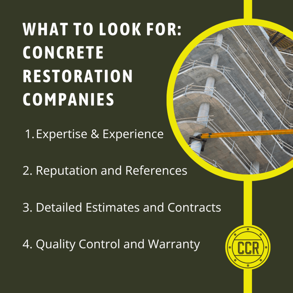 concrete restoration companies