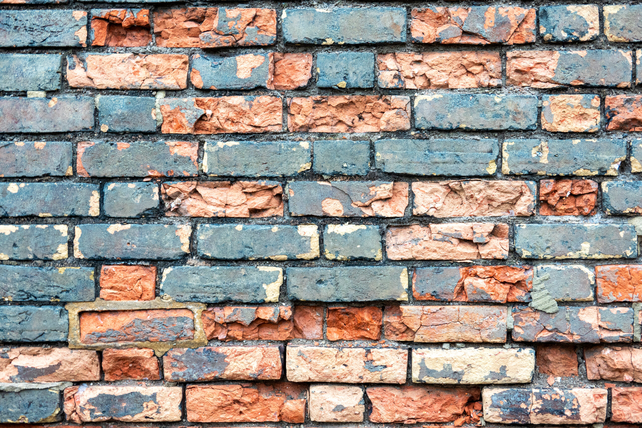 brick spalling